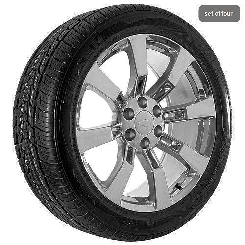  Chevrolet Chrome 2009 Silverado Suburban Tahoe Rims Wheels and Tires