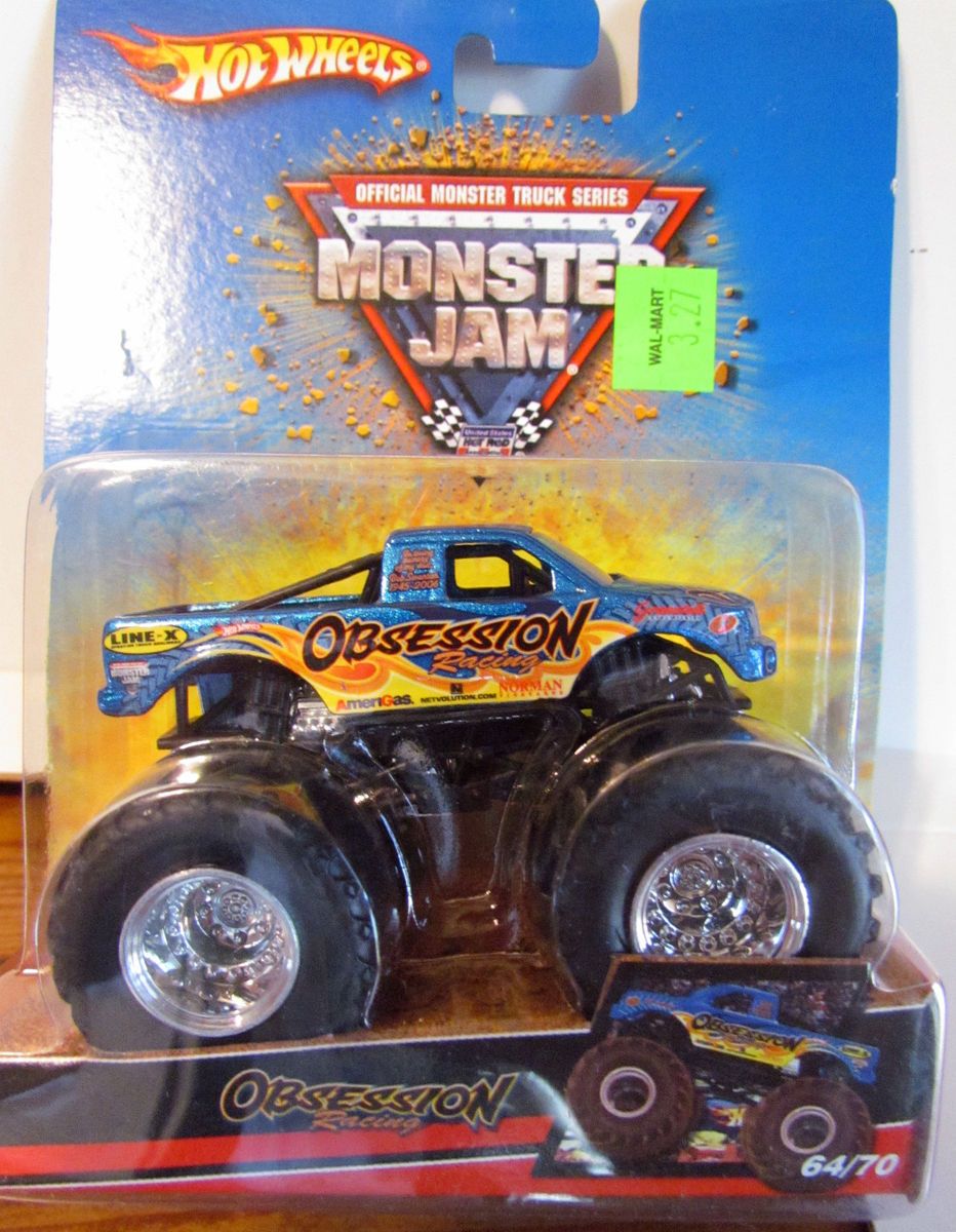 Obsession 2008 64 70 Hot Wheels Monster Jam RARE