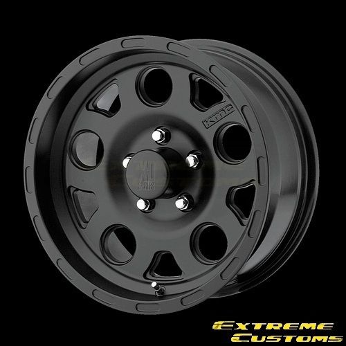 15 x7 XD Series XD122 Enduro Matte Black 5 6 8 Lug Wheels Rims Free