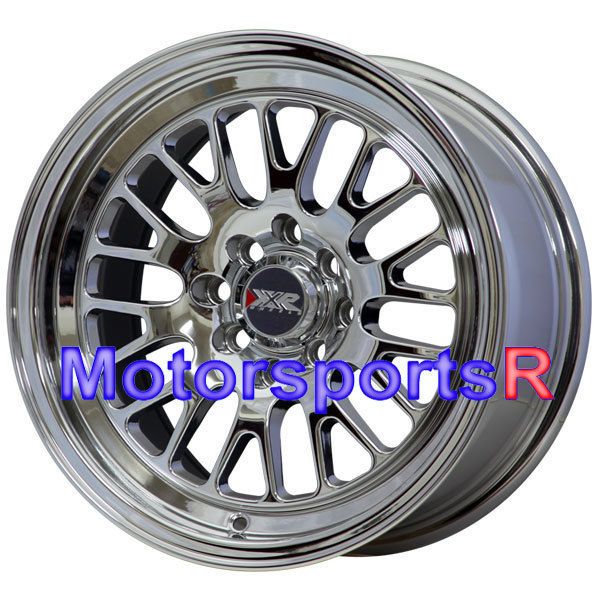 15 15x8 XXR 531 Platinum Wheels Rims Deep Dish Lip 4x100 83 84 87 91