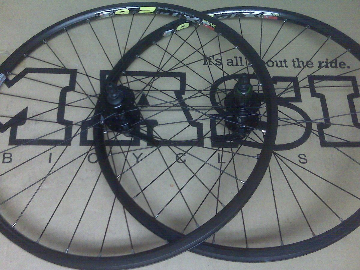 Bike Bicycle 26 inch Wheels XTB 24 Double Wall Rims Disc Hub Rim Brake