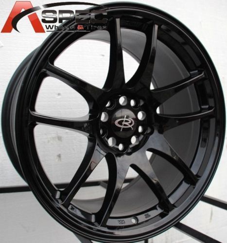 Rota Torque 18x9 5 5x114 3 ET28 Yamaha Black Wheels