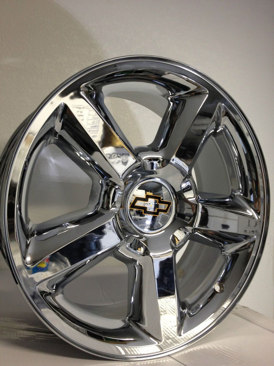 20 inch Chrome Chevrolet Tahoe LTZ Wheels Suburban Avalanche Silverado