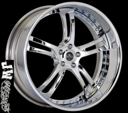 22 inch Savini SV 32 Wheels BMW 750 745 645 Rims Tires