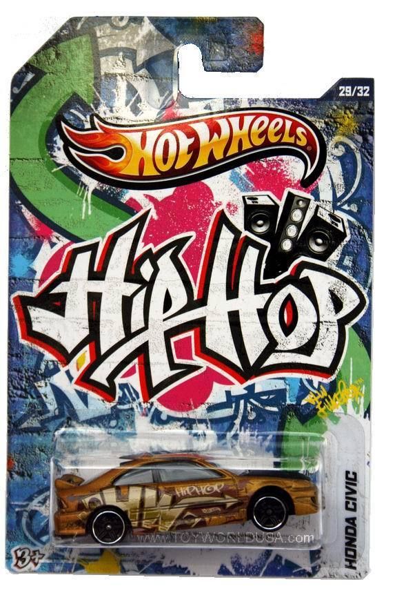 2012 Hot Wheels Jukebox Hip Hop 29 Honda Civic