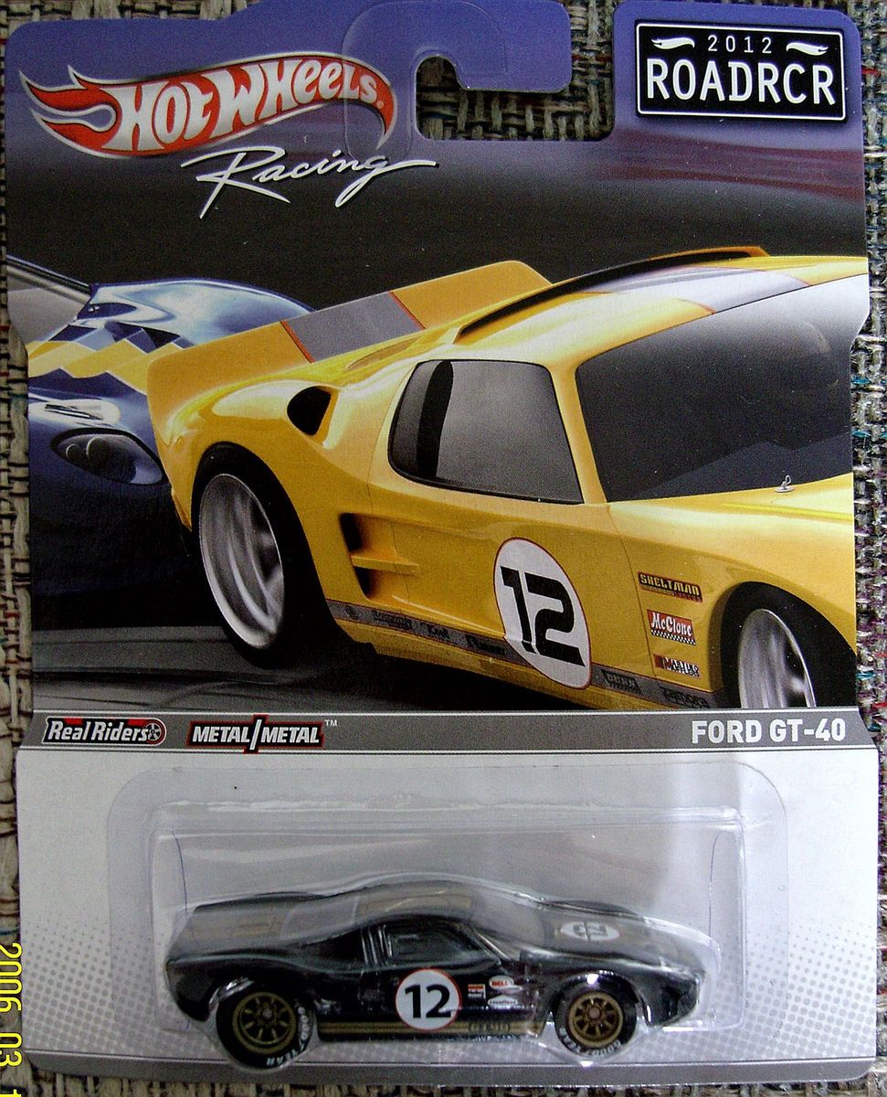Hot Wheels Road Racers 2012 Ford GT 40