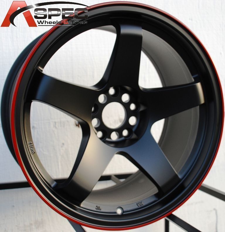 17x9 Rota P45R Rims Mitsubishi EVO Nissan 350Z Wheels