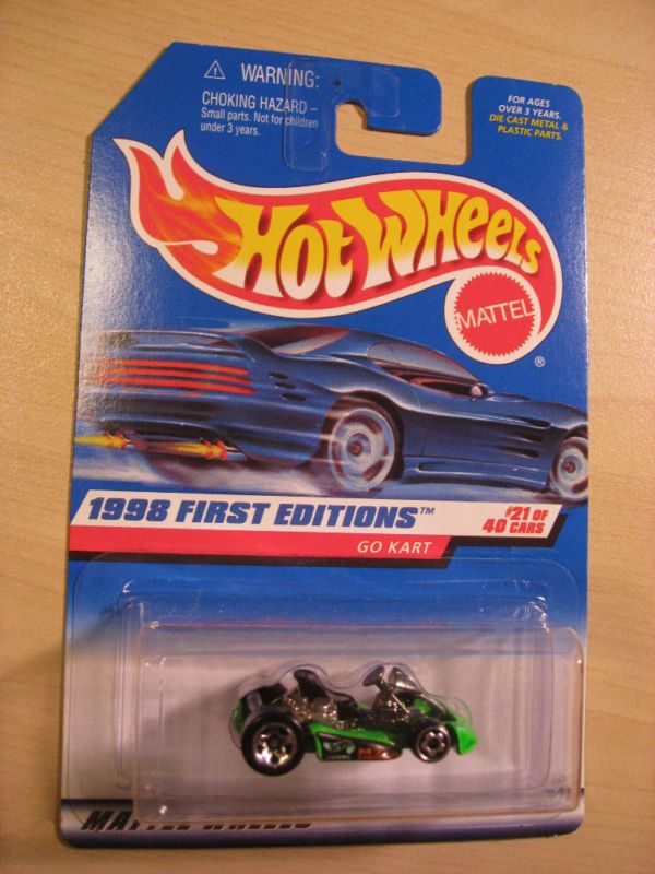 Hot Wheels 1998 First Editions 651 Go Kart 21 of 40