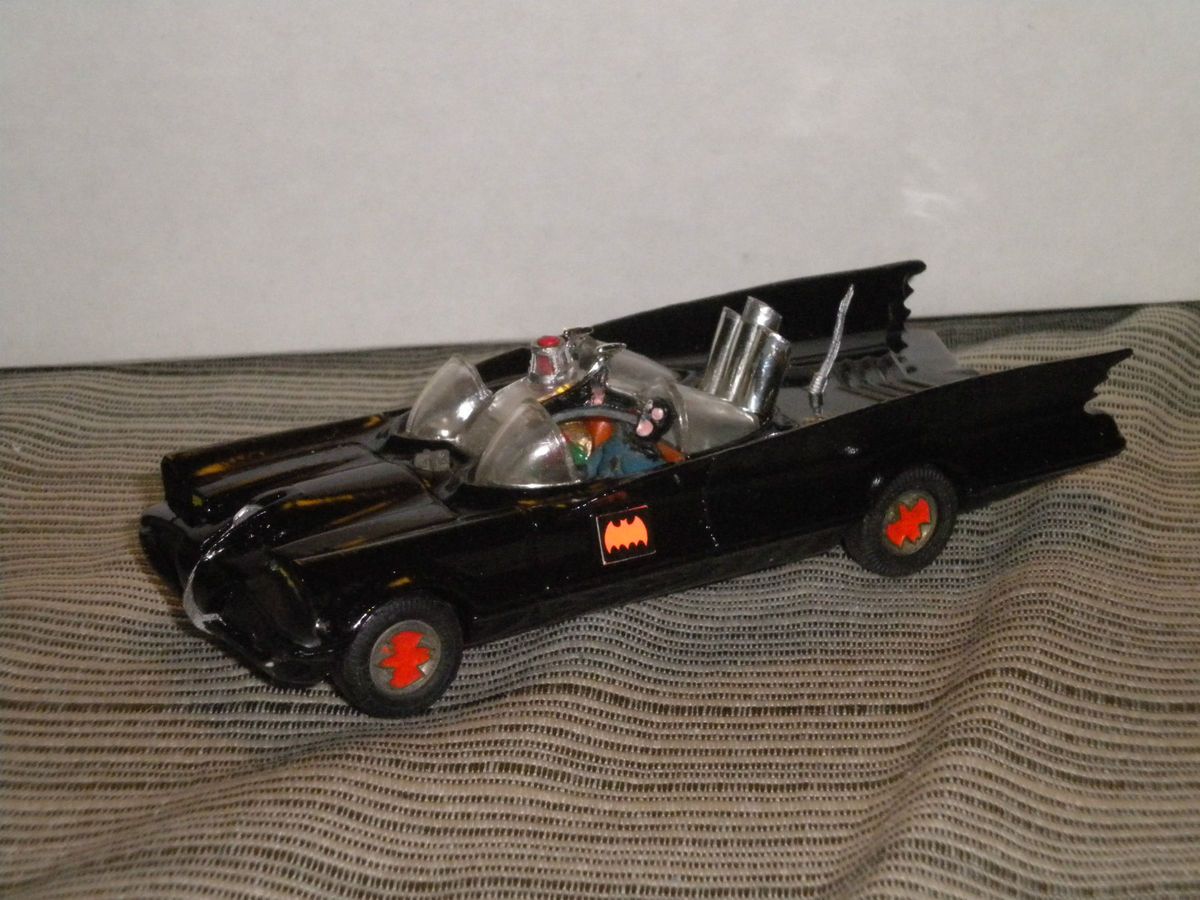 267 Vintage Batmobile 1960s Restored Bat Wheels Clear Canopy