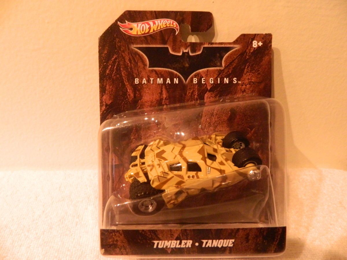 Hot Wheels 1 50 Scale Batman Begins Batmobile Camouflage Tumbler