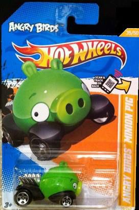 Hot Wheels Angry Birds Minion Pig Vehicle 2012 35 50