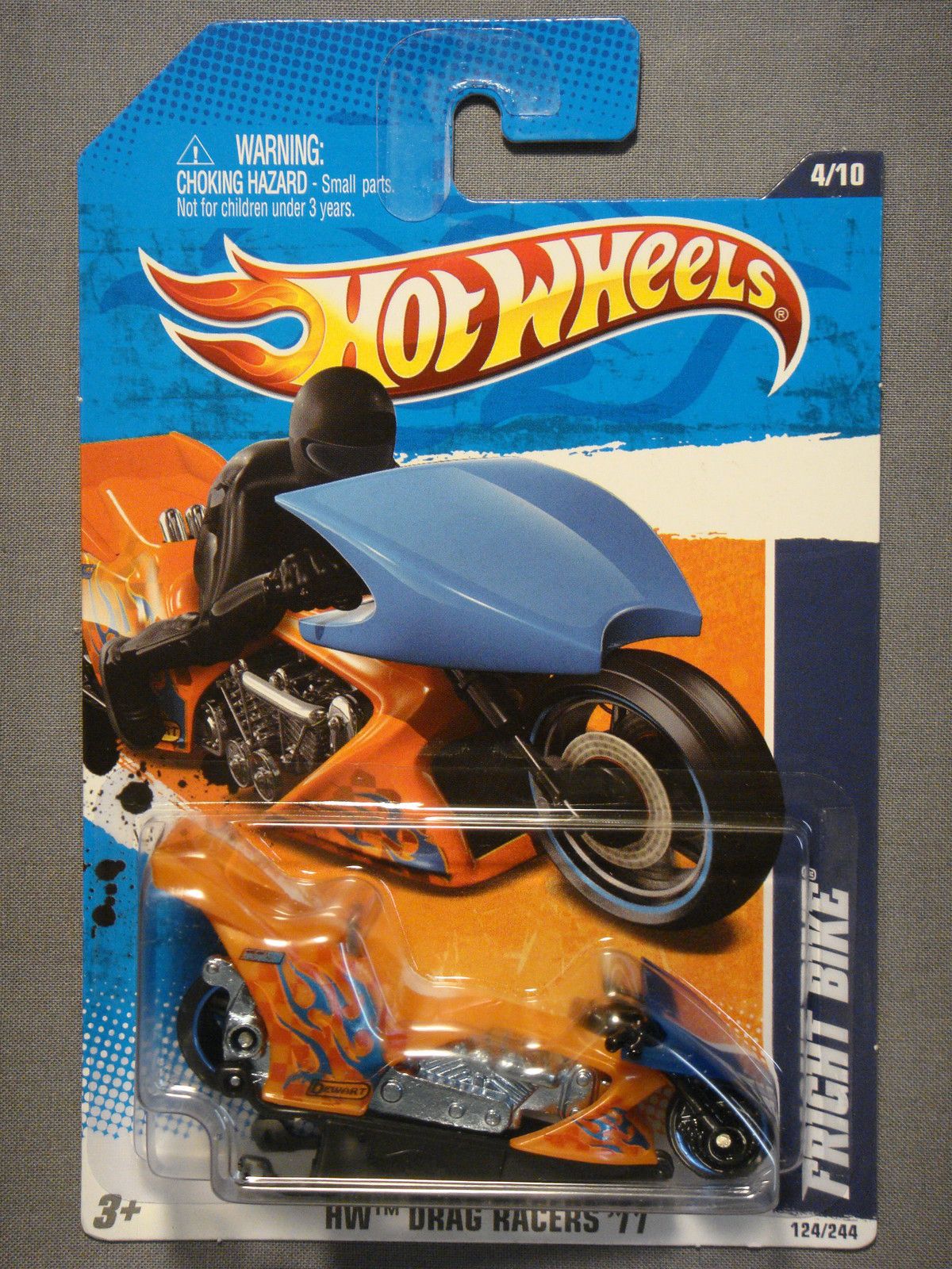 Hot Wheels HW Drag Racers 11 Fright Bike 4 Diecast Car Motorcycle New