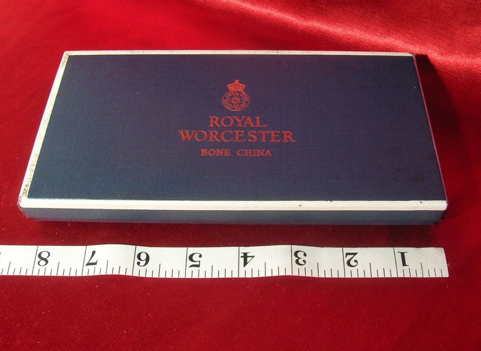 Vintage Royal Worcester Porcelain Coaster Trinket Tray Bone China w