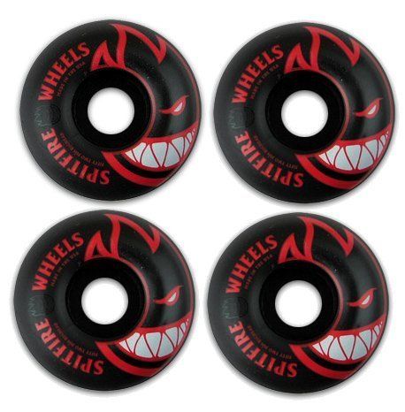 Spitfire Skateboard Wheels 52mm Bighead Black Cheap