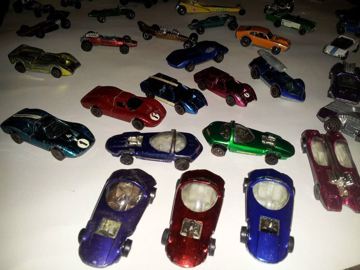 Hot Wheels Redlines Lot of 52