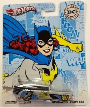 Hot Wheels DC Comics 2 Batgirl 59 Cadillac Funny Car 1 64 Scale