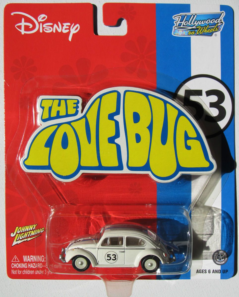  LIGHTNING 2003 HOLLYWOOD ON WHEELS DISNEY HERBIE THE LOVE BUG 53