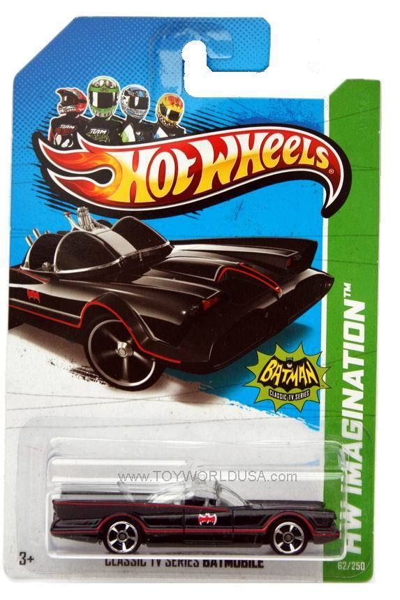 2013 Hot Wheels 62 HW Imagination Batman Classic TV Series Batmobile