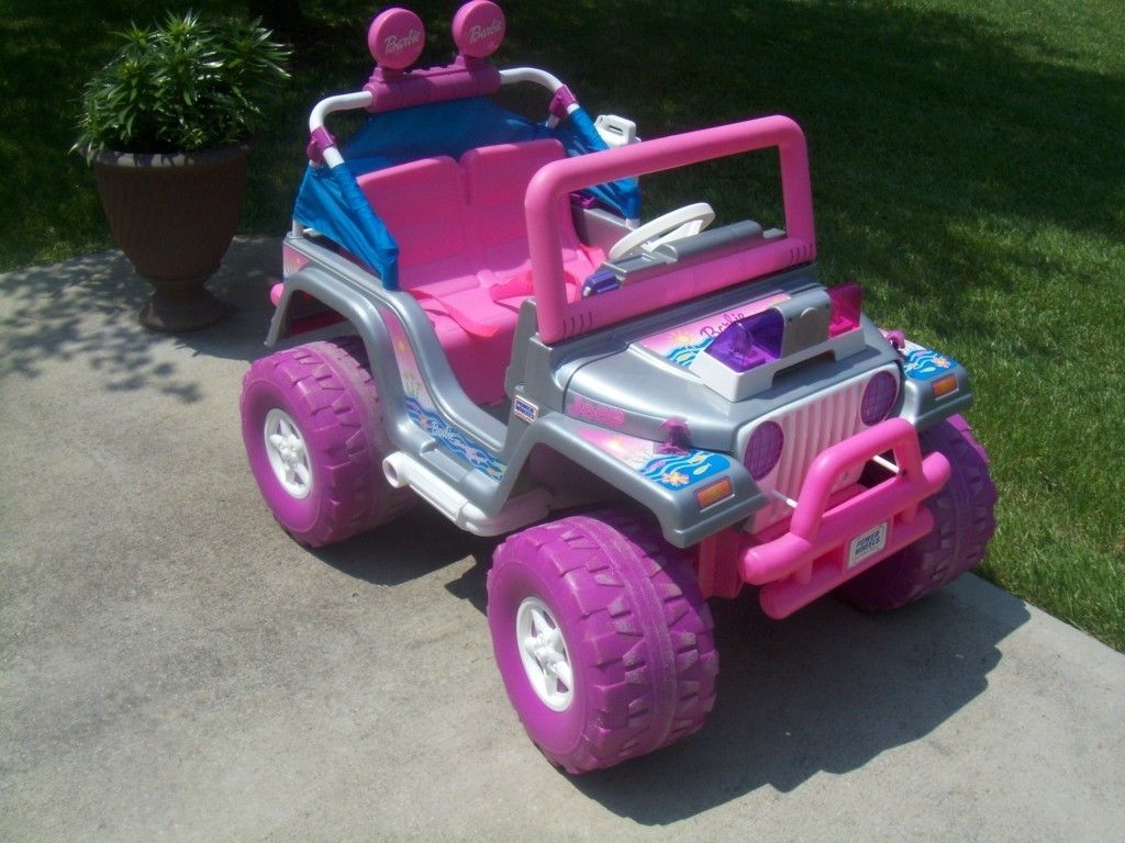 Power Wheels Barbie Beach Ranger Jeep