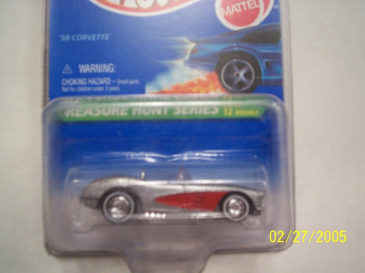 Hotwheels 1996 Treasure Hunt 58 Corvette