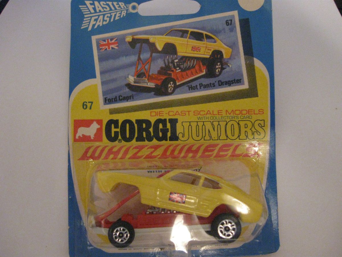 1970s Corgi Whizzwheels Hot Pants Dragster 67