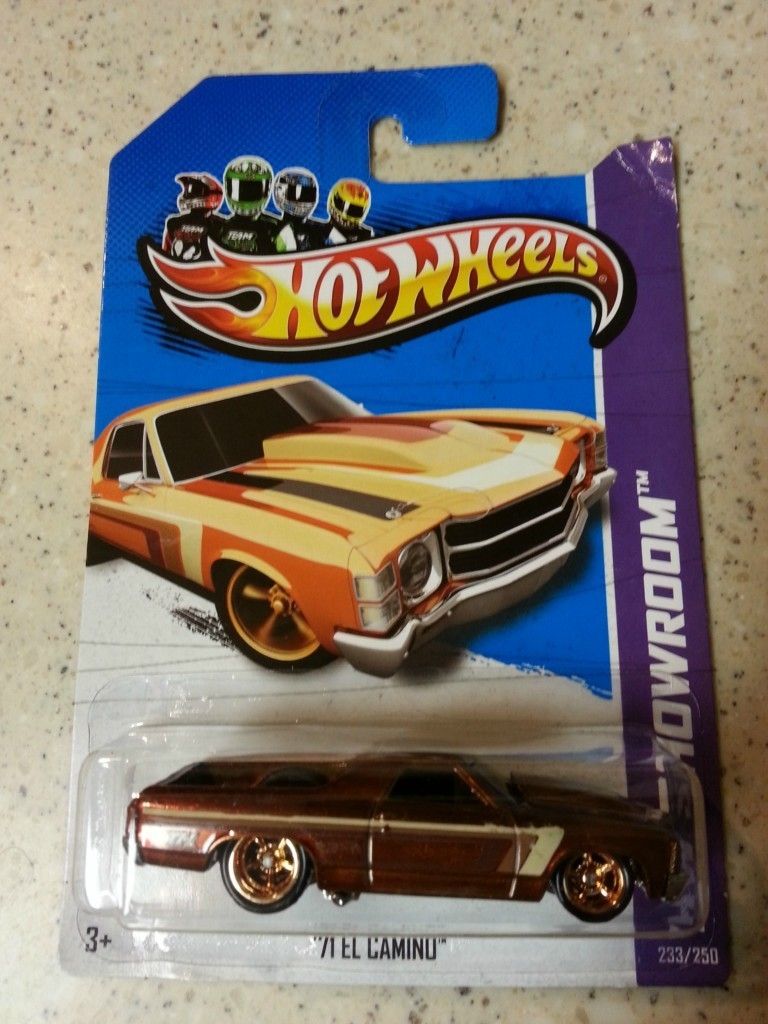 2013 Hot Wheels 71 El Camino Super Treasure Hunt RR VHTF