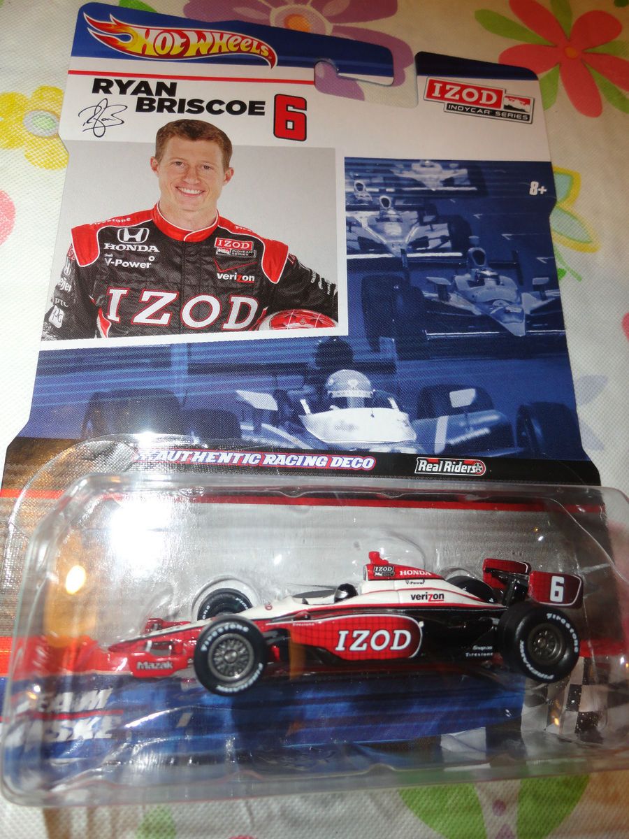 Hot Wheels Indy Car Series Ryan Briscoe IZOD 1 64