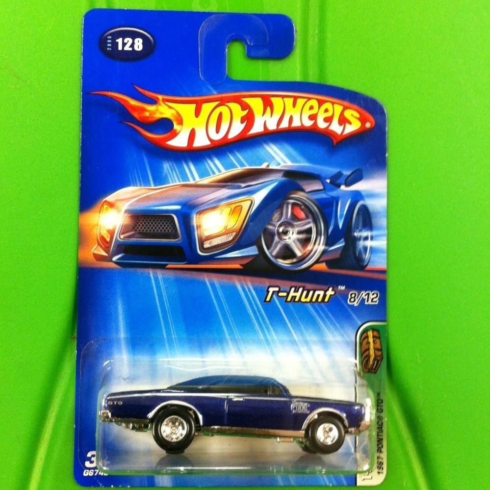 2005 Hot Wheels Treasure Hunt 67 Pontiac GTO Real Riders RARE