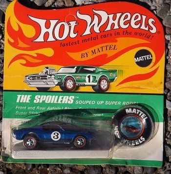 69 Hot Wheels Boss Hoss Redline in Blister Origina l BP RARE