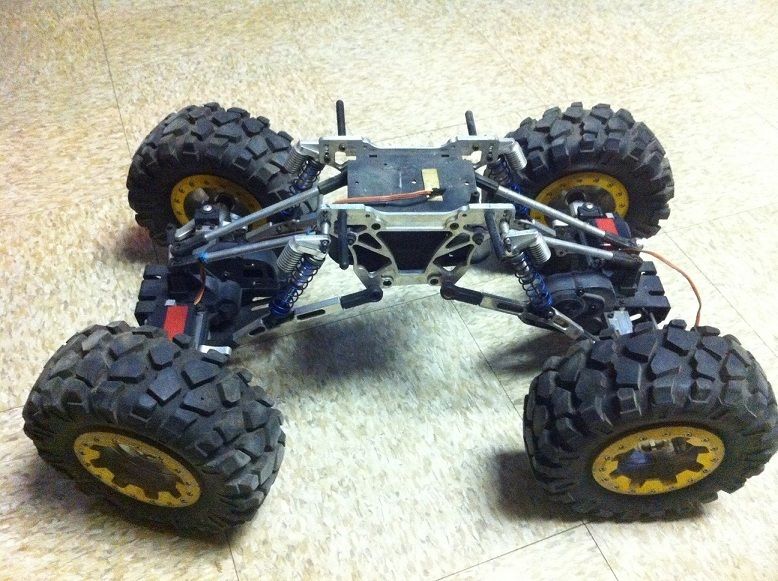  SPIDER 1 8 ROCK CRAWLER W RC4WD ROCK CRUSHER TIRES ALUMINUM WHEELS