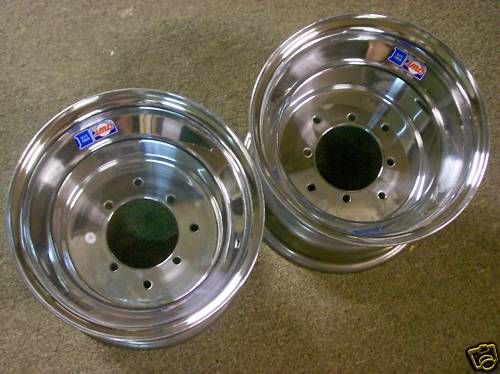 LT250R LT250 250 Quadracer Rear Wheels Rims 85 86 4x130 Z