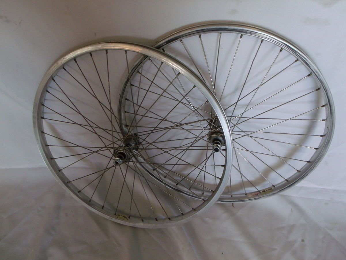 School BMX Araya RM 20 Rims DK Hubs 24inch Wheel Set Early 90S