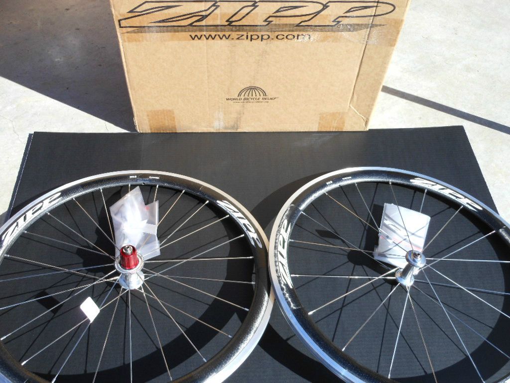 2011 ZIPP 303 CLINCHER WHEELS CARBON ALLOY RIM FRONT AND REAR WHEELSET