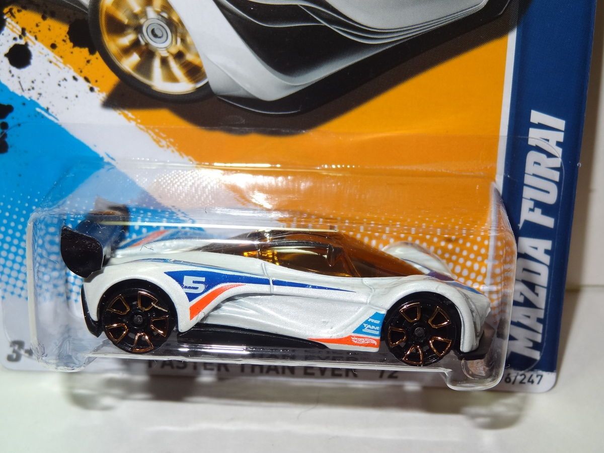 2012 Hot Wheels Mazda Furai Faster Then Ever 96 Case N