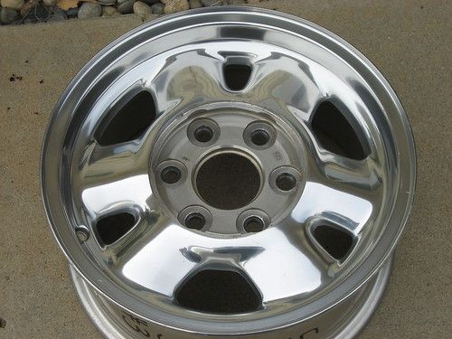 16 GMC Factory Original Stock Aluminum Alloy Wheel Rim 5095 3