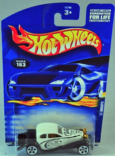 Hot Wheels 37 Bugatti 2001 Col 163