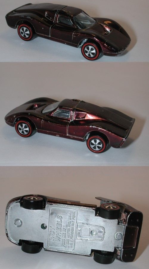 Redline Hotwheels Chocolate Brown 1969 Fork Mark IV