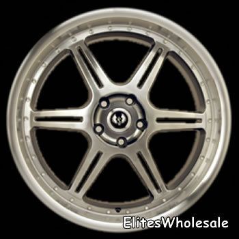 20x8 5 Hyperblack Wheels Rims Stern ST2 5x112