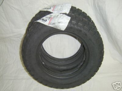 Honda CT70 Tire Set 4 00x10 Bridgestone