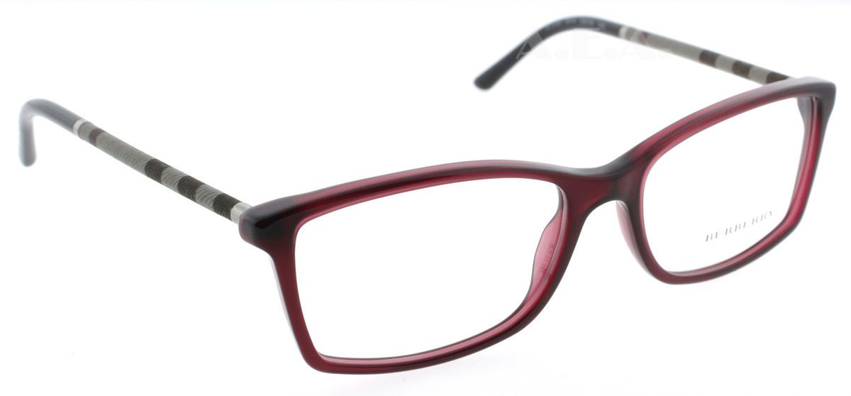 Burberry Be 2120 3014 Burgundy Eyeglasses