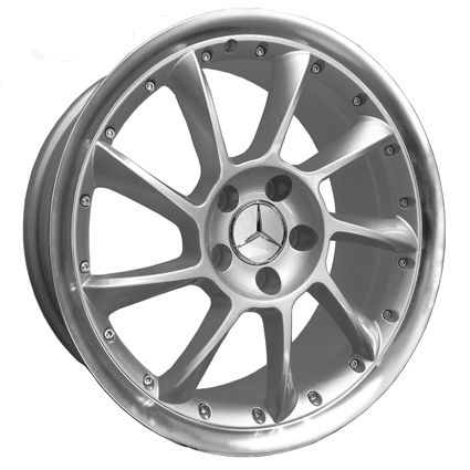 Benz AMG C230 C280 SLK320 SLK350 CLK430 E320 E350 Silver Wheels