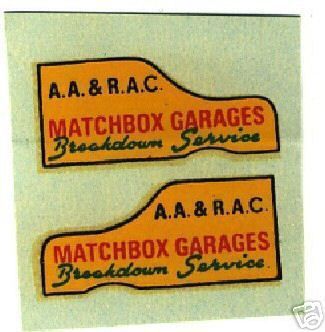 155 M B 1 75 Transfer Matchbox Garage Thames 13