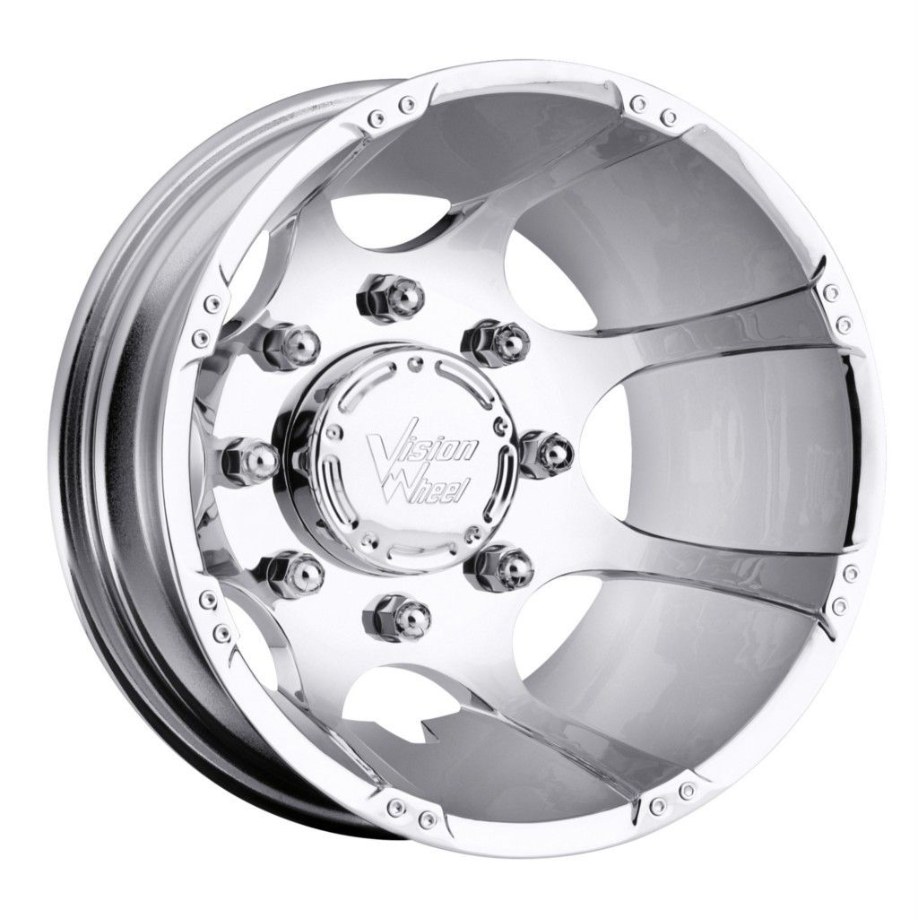 16 inch Crazy Eightz Chrome Dually Rims 8x6 5 8x165 1