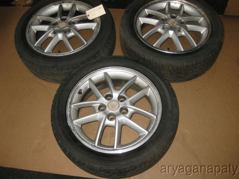  05 mitsubishi eclipse OEM wheels rims with tires STOCK factory 16 V6
