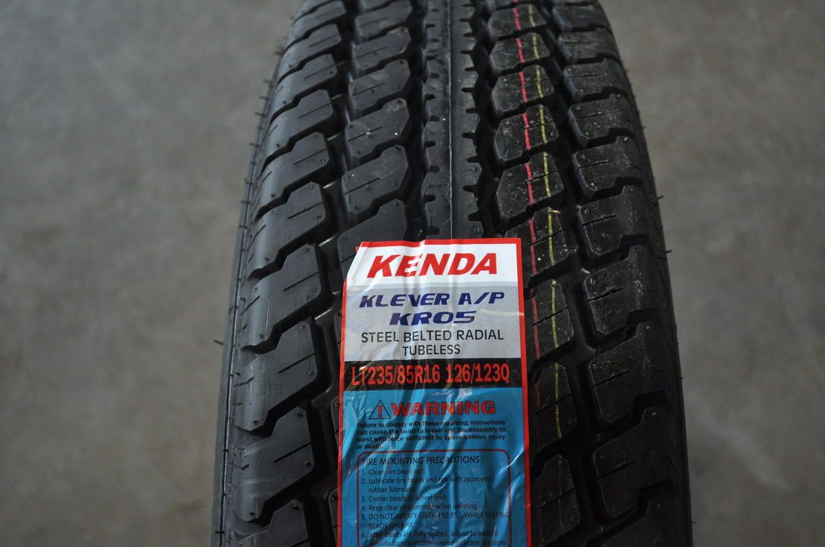 Kenda LT235 85R16 23585R16 2358516 Klever A P KR 05 14 Ply LRG Load