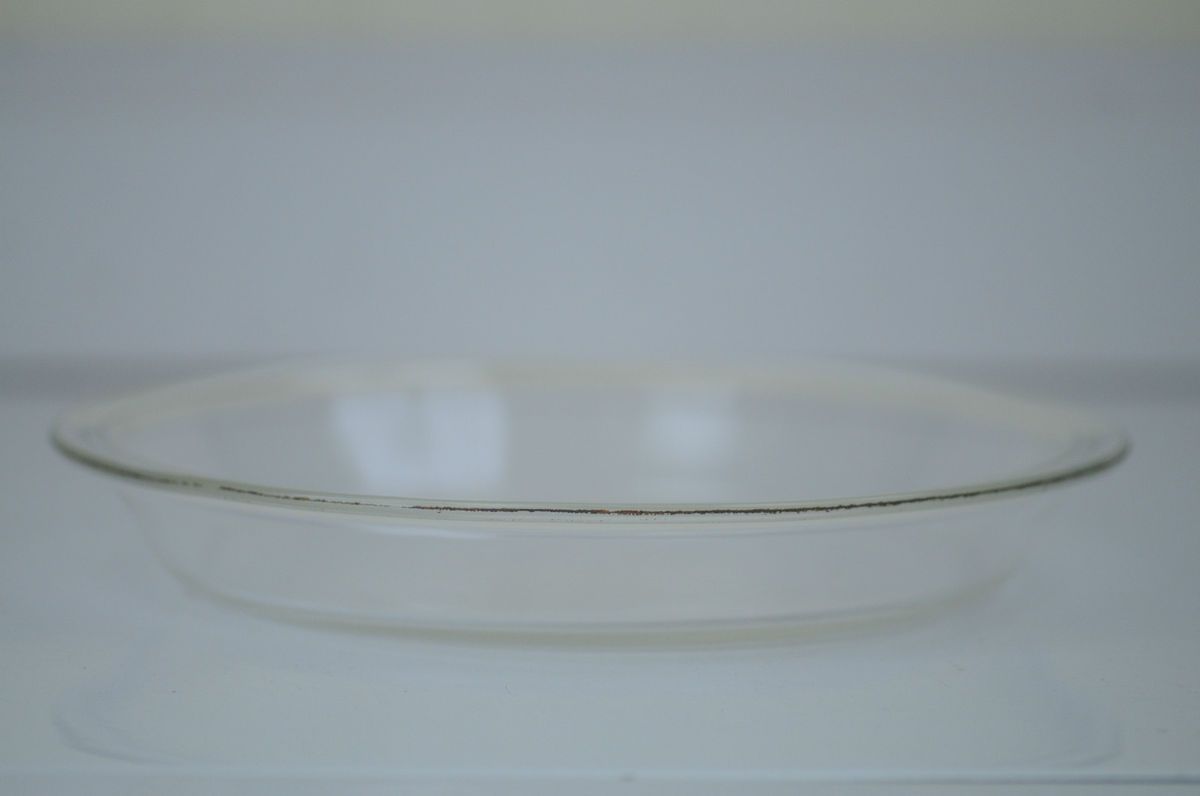 Vintage Pyrex Glass 9 Pie Plate 209 Flat Rim