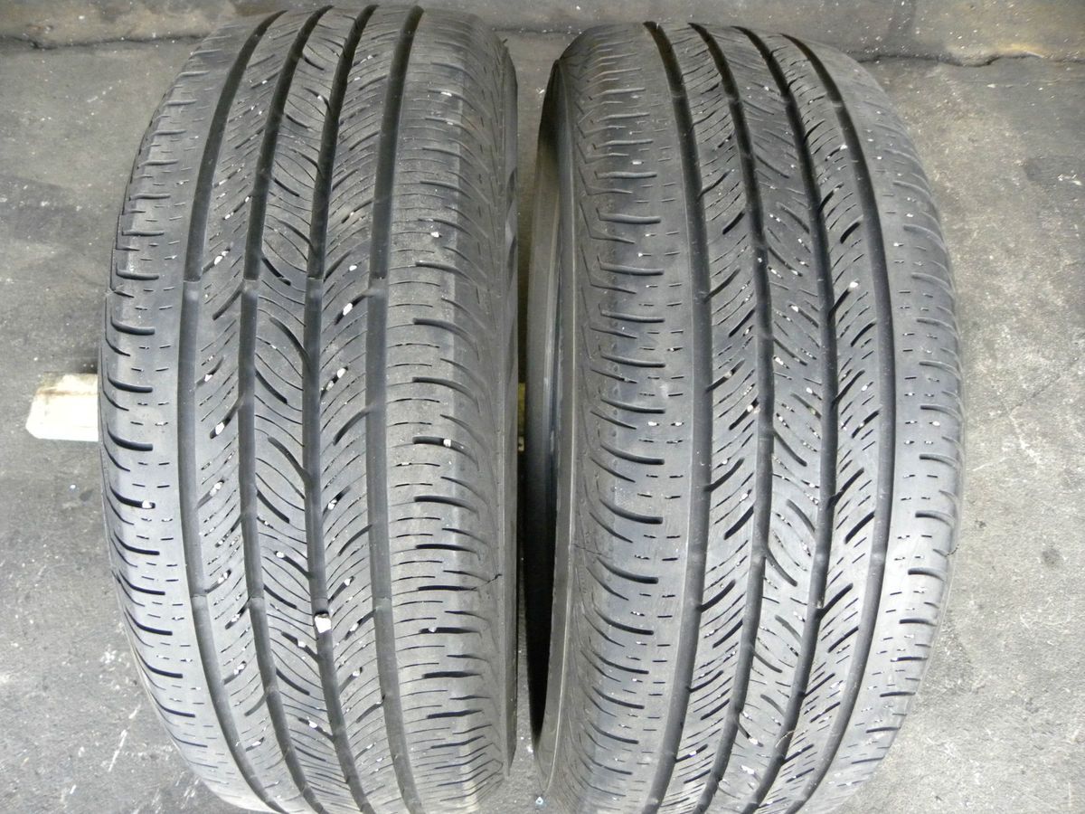 215 60 16 Continental Contiprocontact 80 Tread 2 Tires