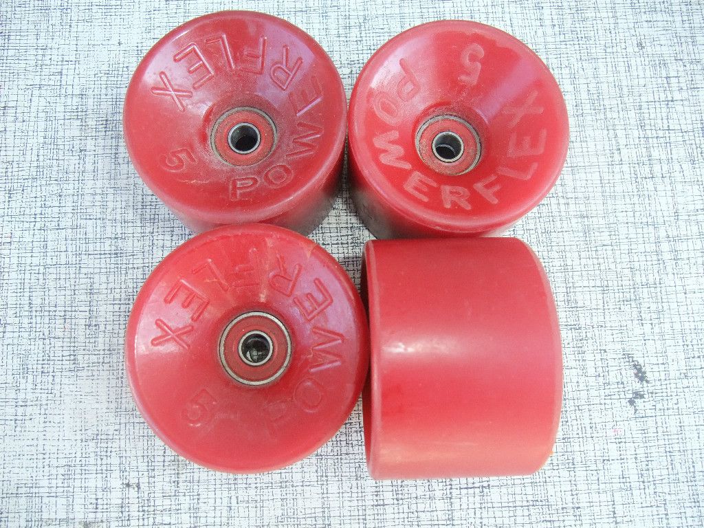 Powerflex 5 Vintage Skateboard Wheels Skateboard Roller Skate