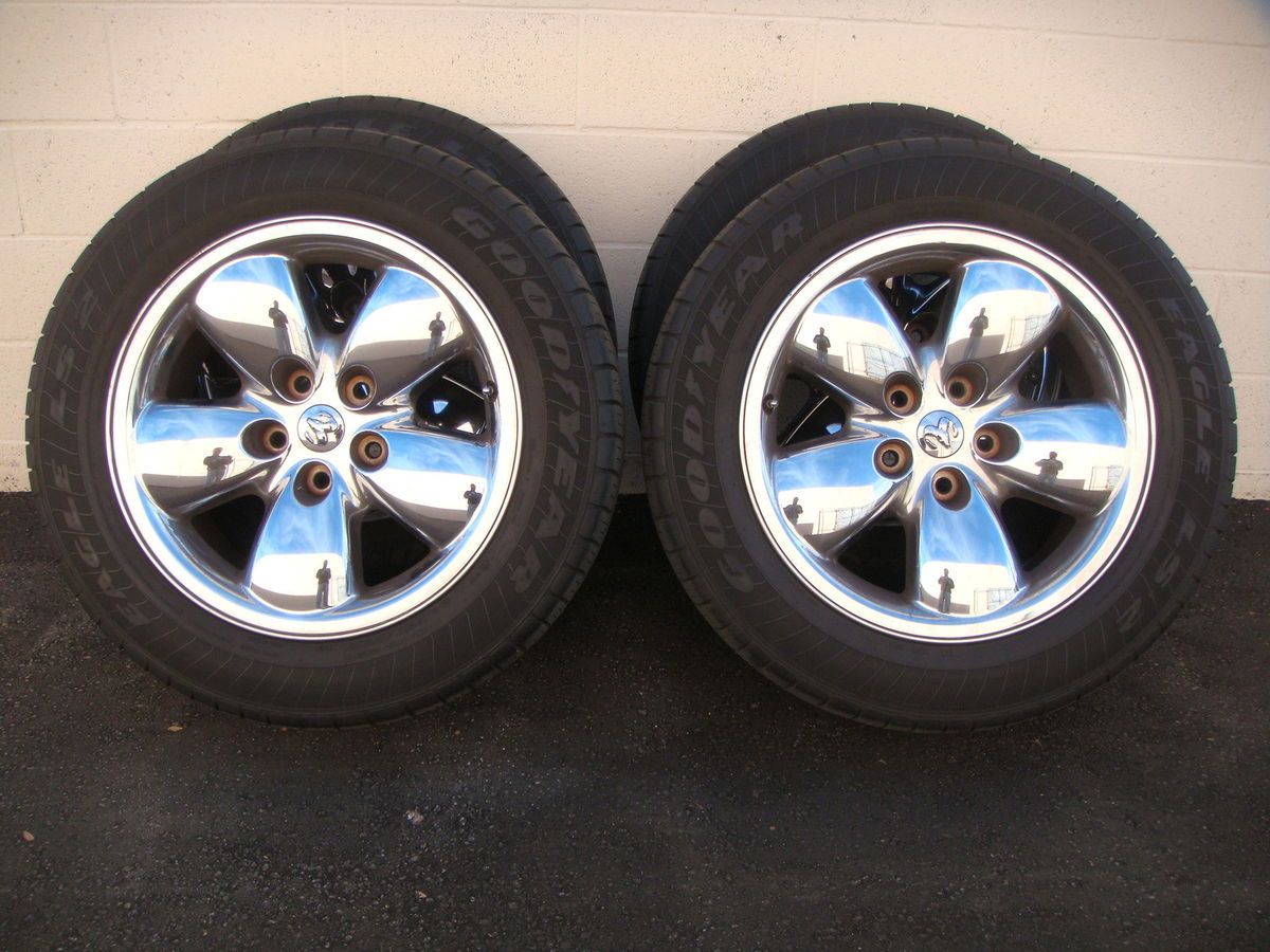 Factory Dodge RAM SLT Pick Up 1500 20 Chrome Wheels Tires