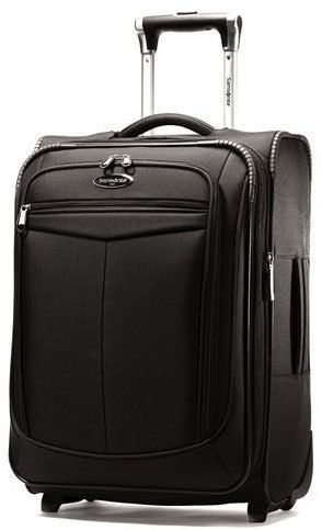 Black Samsonite Silhouette 12 Collection 21 Upright Wheeled Carry on
